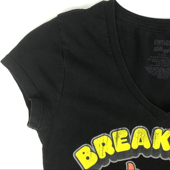 Vintage Kellogg Tshirt Size S Women Breakfast Club - Picture 4 of 6